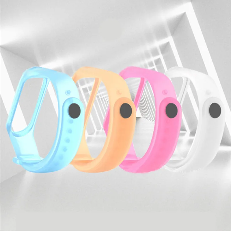 

New Silicone Wrist Strap Watch Band For Xiaomi MI Band 3 Replacement Smart Bracelet New Watch Strap Smart Accessories 1sh