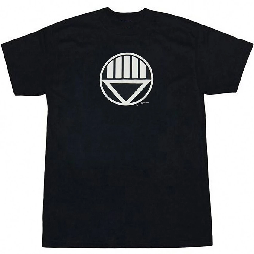 Черный фонарь корпуса логотип футболка из хлопка с короткими руками|Футболки| |