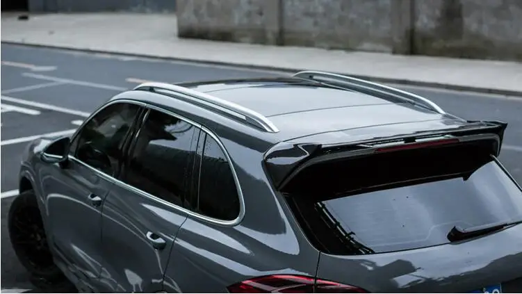Карбоновое заднее крыло багажника выступ Спойлеры/верхний спойлер для Porsche Cayenne