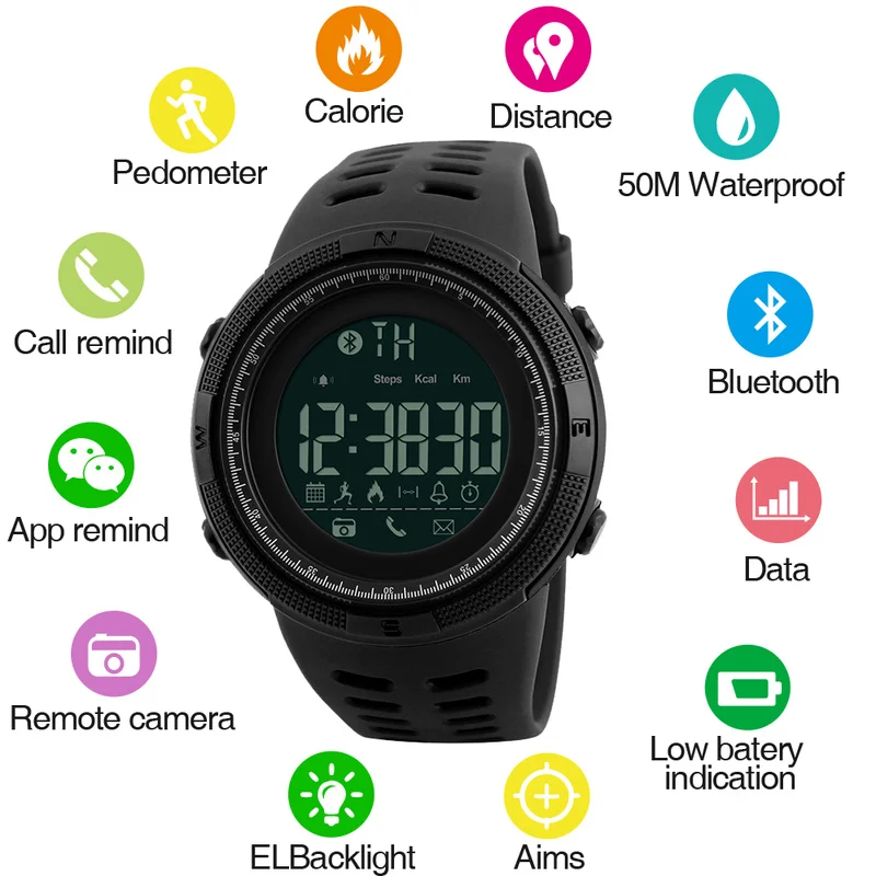 Умные часы с напоминанием о звонках Bluetooth наручные для мужчин и женщин умные