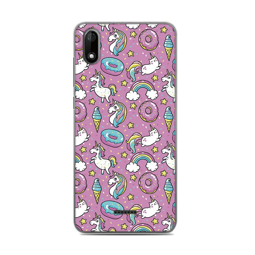 6 Чехол для Wiko Y80 Y70 Y60 Y50 vision 3 lite 3pro lenny4 sunny 4 plus View max прекрасный единорог узор Мягкий ТПУ силиконовый чехол - Цвет: 6