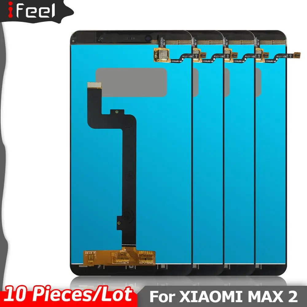 10 шт./лот 6,4" для Xiaomi Mi MAX 2 ЖК-дисплей+ сенсорный экран для Max2 Mi Max 2 lcd