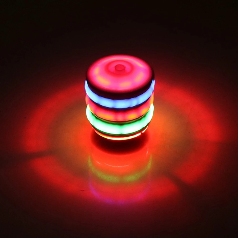 Волчок игрушки Арена дети электрическая Люминесцентная имитация деревянная Юла детская игрушка красочная музыка вспышка классический гироскоп J11