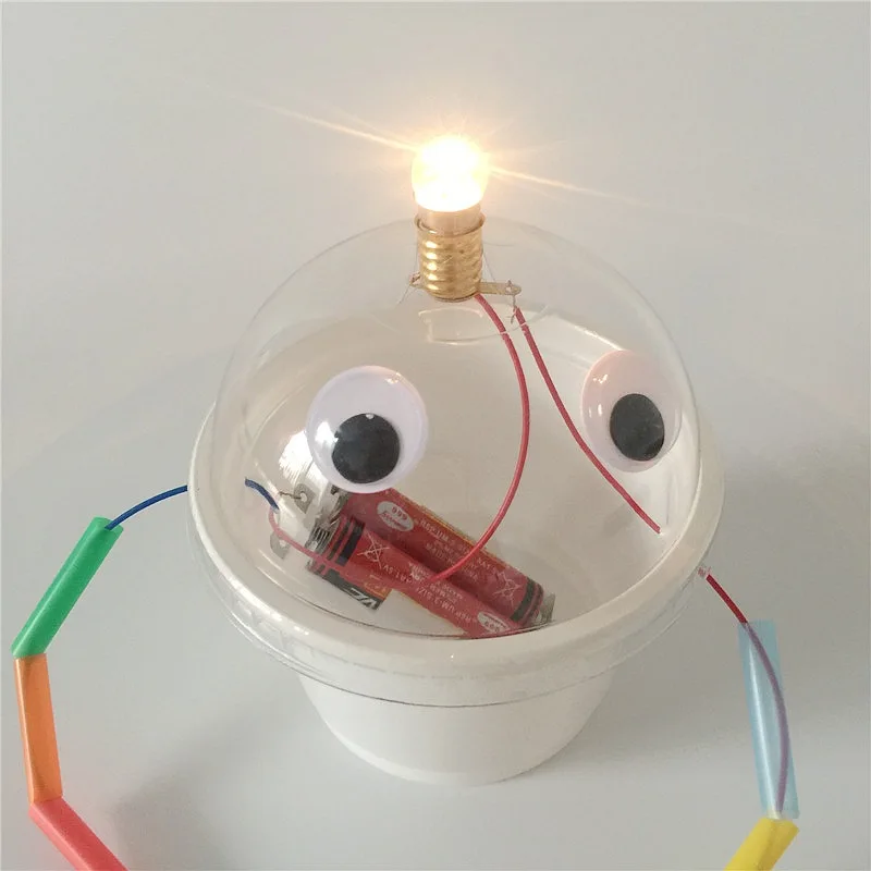 Наука и технология мелкого производства DIY схема проводник детектор детская изобретение экспериментальные Материал изоляции поп