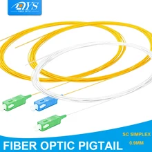 50 шт. SC/APC Волоконно-оптический одномодовый патч-корд 9/125 0,9 мм 0,5 м/1 м/1,5 м SC/UPC, желтый/белый 50 шт. SC/APC Волоконно-оптический одномодовый патч-корд 9/125 0,9 мм 0,5 м/1 м/1,5 м SC/UPC, желтый/белый