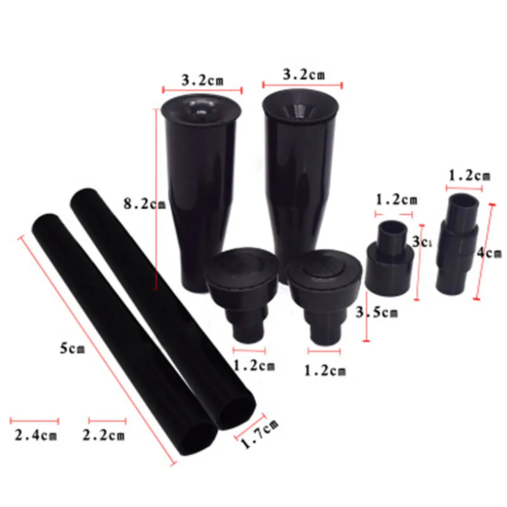 8PCS/Set Fountain Pump Nozzle Set Nozzles Fountain Pump Waterfall Head Set Garden Landscaping Fish Tank Submersible Pump
