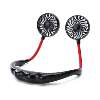 

Mini USB Rechargeable Fan Hands Free Lazy Hanging Neck Portable Fan Air Conditioning for Outdoor Sports