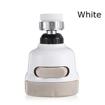 

360 degree rotatable faucet with three gears adjustable and movable water saving filter nozzle shower