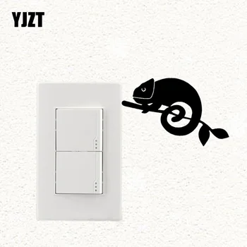 

YJZT Wall Switch Sticker Living Room Decor Vinyl Decal Modern Cartoon Cute Animal S19-0637