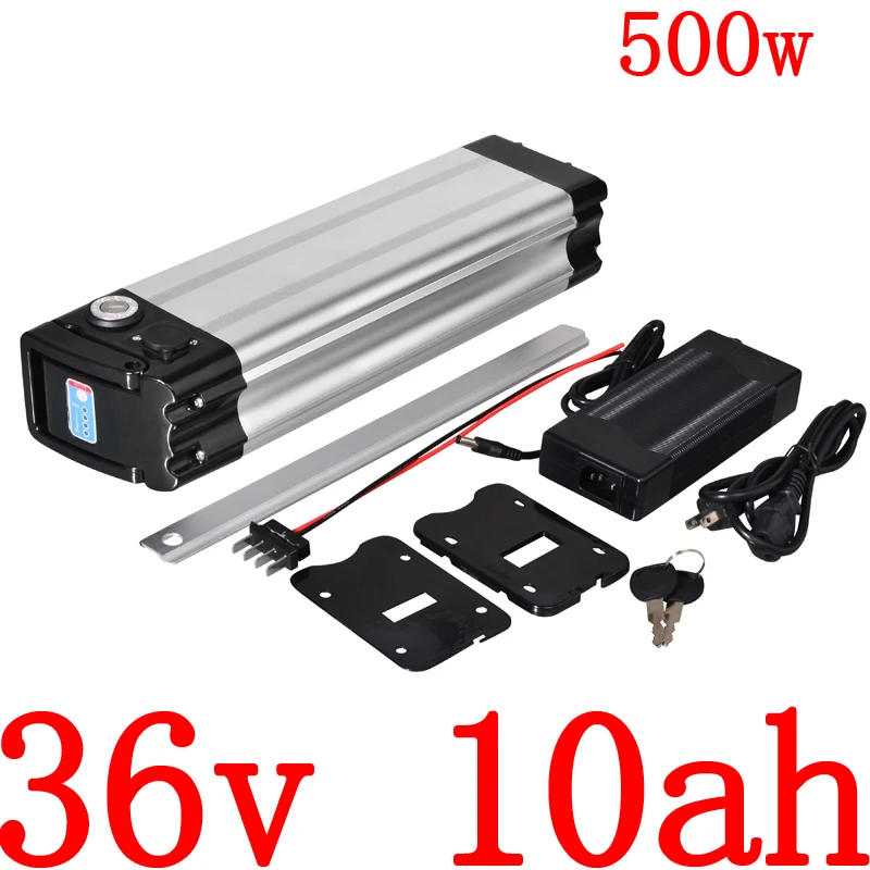 36V 500W Е-байка 36В 8ah 9ah 10ah 11ah 12ah 12.5ah 13ah Электрический велосипед е-байка 36В 10AH литиевая батарея с 2A зарядное устройство duty