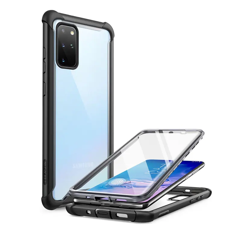 Чехол для Samsung Galaxy S20 Plus (2020) Ares полноразмерный прочный со встроенным защитным экраном совместимый с