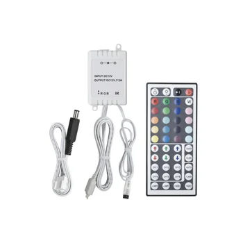 

70202 Controller with remote control LED RGB Control DC 12V MIT IR