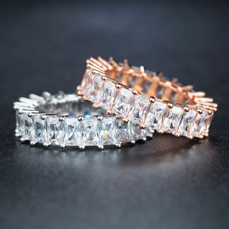 Новинка 2020 свадебные украшения серебряный цвет уникальный дизайн кольцо с