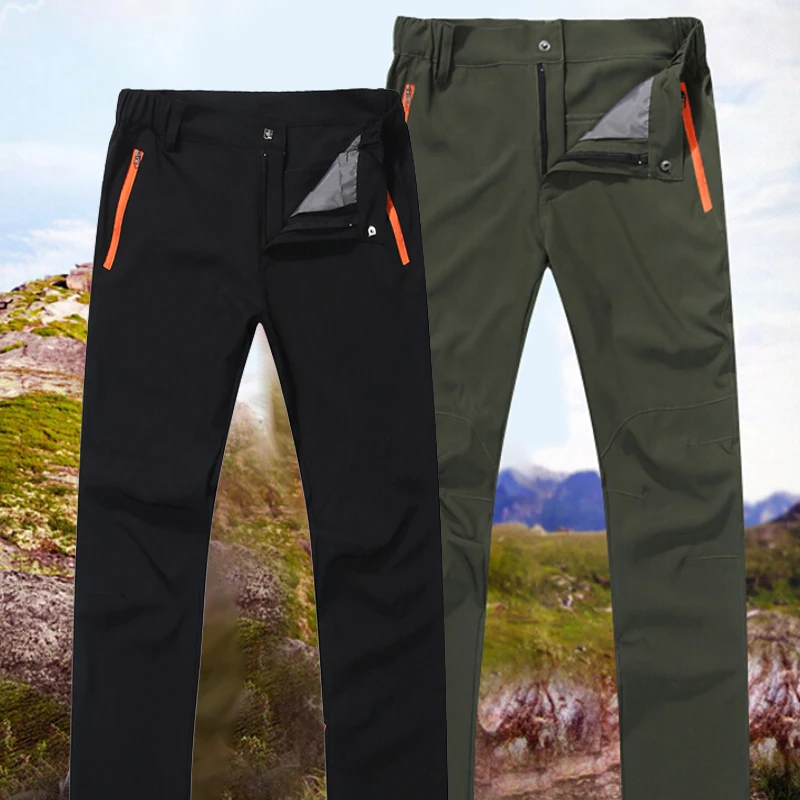 Hiking Pants Men Hiking Pants Quick Dry Trousers Mens Mountain Climbing Outdoor Pants Male Travel/Fishing/Trekking Stretch