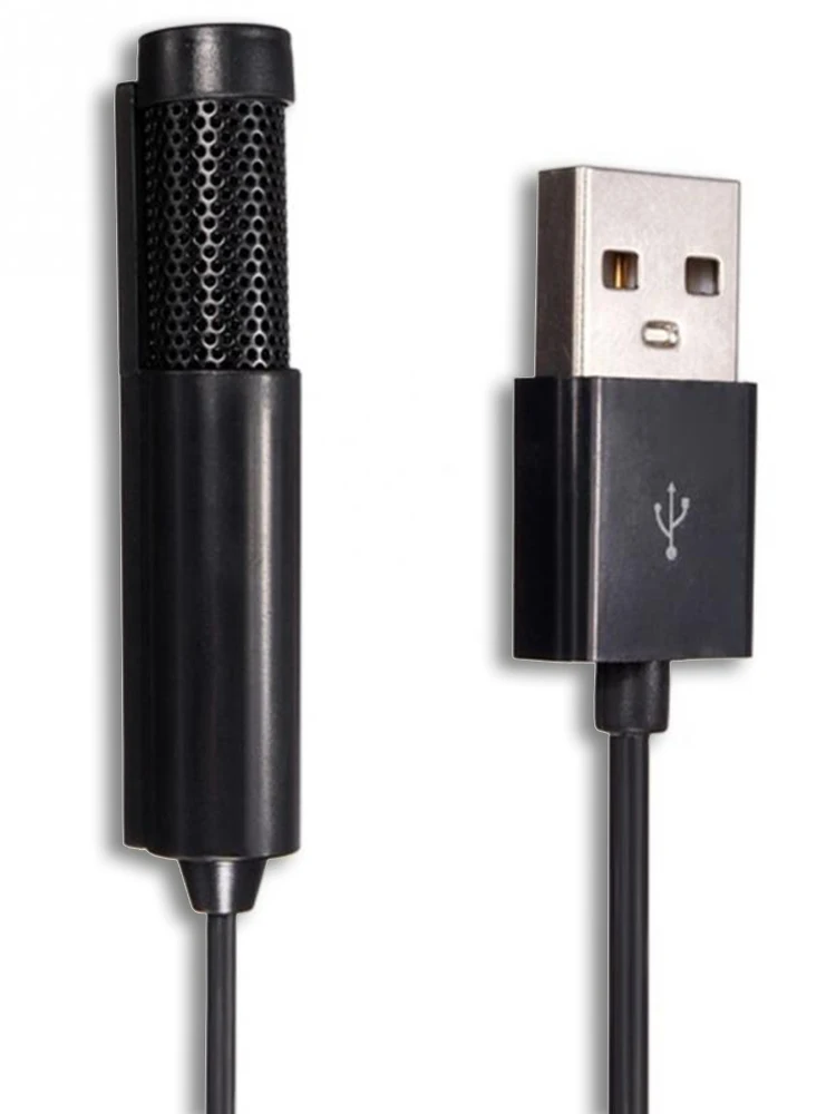 Портативный usb микрофон мини клип на всенаправленный стерео usb-микрофон микрофон для ПК компьютера