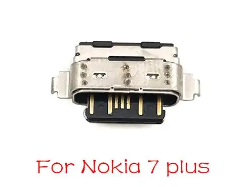 5 шт./лот для Nokia 3 6 7 Plus 8 6,1 7,1 5,1 плюс X5 X6 X7 Micro Usb разъем зарядки Порты и разъёмы Jack - Цвет: For Nokia 7 Plus