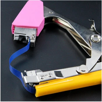 

hand tying tape tool Tying Machine Garden Plant Tapetool Tapener with 10 Rolls Tape Set and 1Box Nail for Vegetable