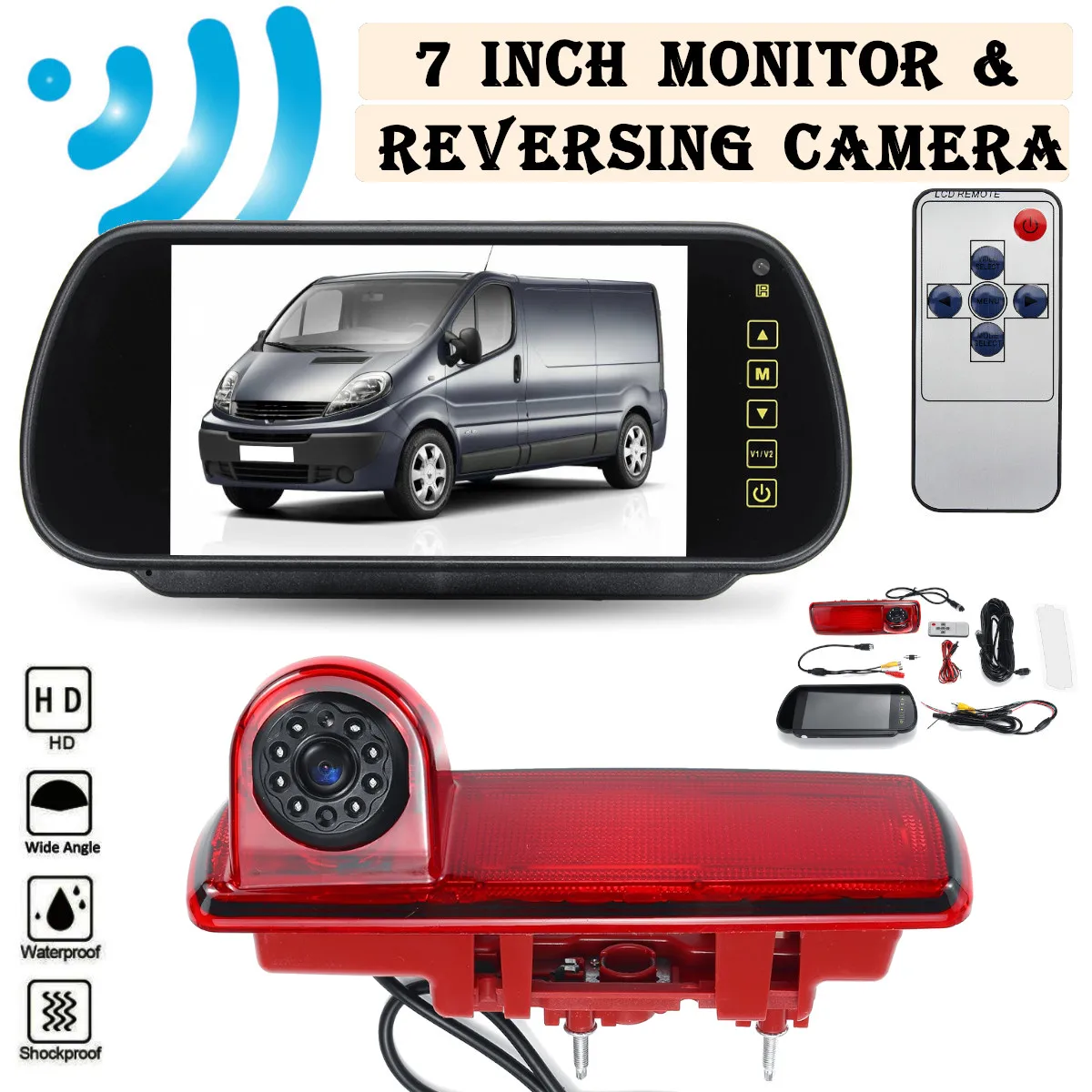 Автомобильная камера заднего вида стоп-сигнал резервное парковочное ночное