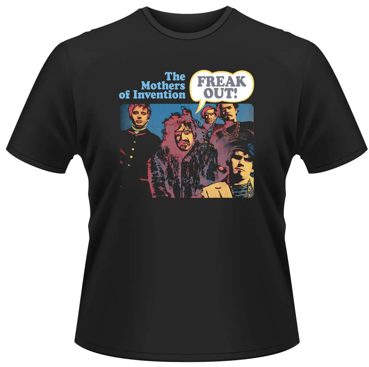 Frank Zappa Freak Out Patrirophe Hot Rats 2 T-Shirt Ufficiale Da Uomo T-Shirt Unisex
