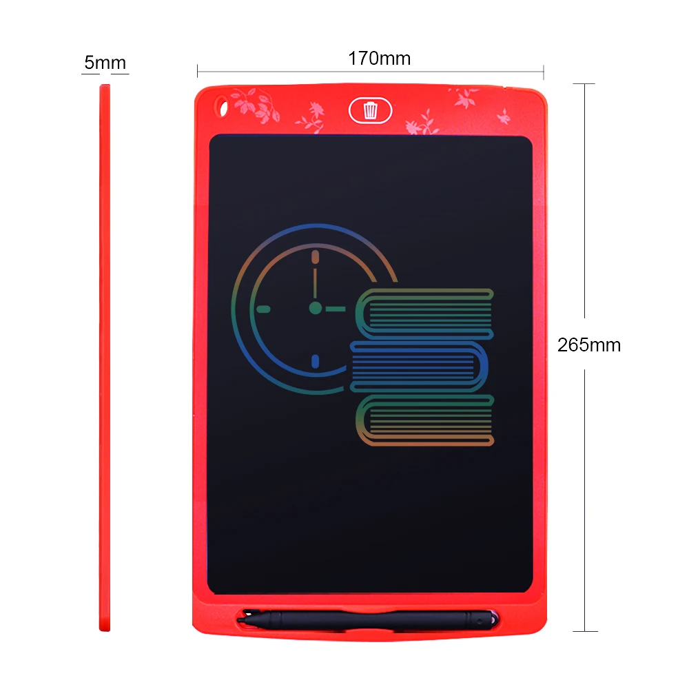 CHIPAL 10 дюймовый планшет для письма Портативный красочные ЖК-дисплей альбом для рисования цифровой графический Планшеты электронный Краски доска+ стилус для сенсорного экрана сотового