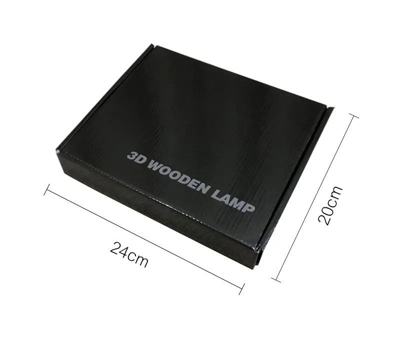 LED Wood Light 3D Giraffe Night Lamp USB Operated Warm Mood Lamp 3D Luminaria Baby Lamp Birthday Gifts For Kids Bedroom Decor (4)