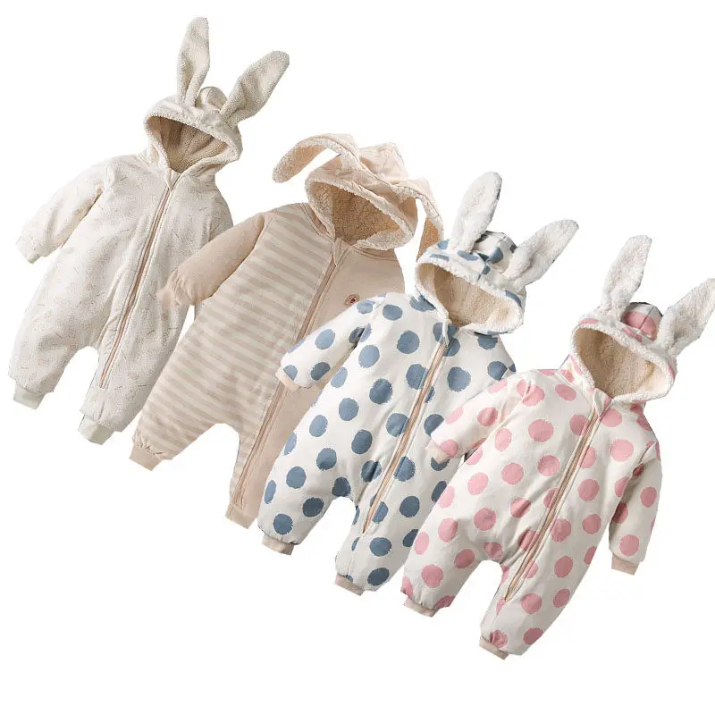 CLEARANCE SALE Snowsuits Baby clothes Babies romper for newborn Winter baby boy girl rompers Rabbit coat infant jumpsuit | Детская