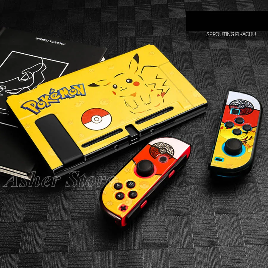 1 Чехол для nintendo Switch, цветная защитная оболочка, классная противоскользящая Крышка для nintendo switch, аксессуары для nintendo Switch NS - Цвет: 1