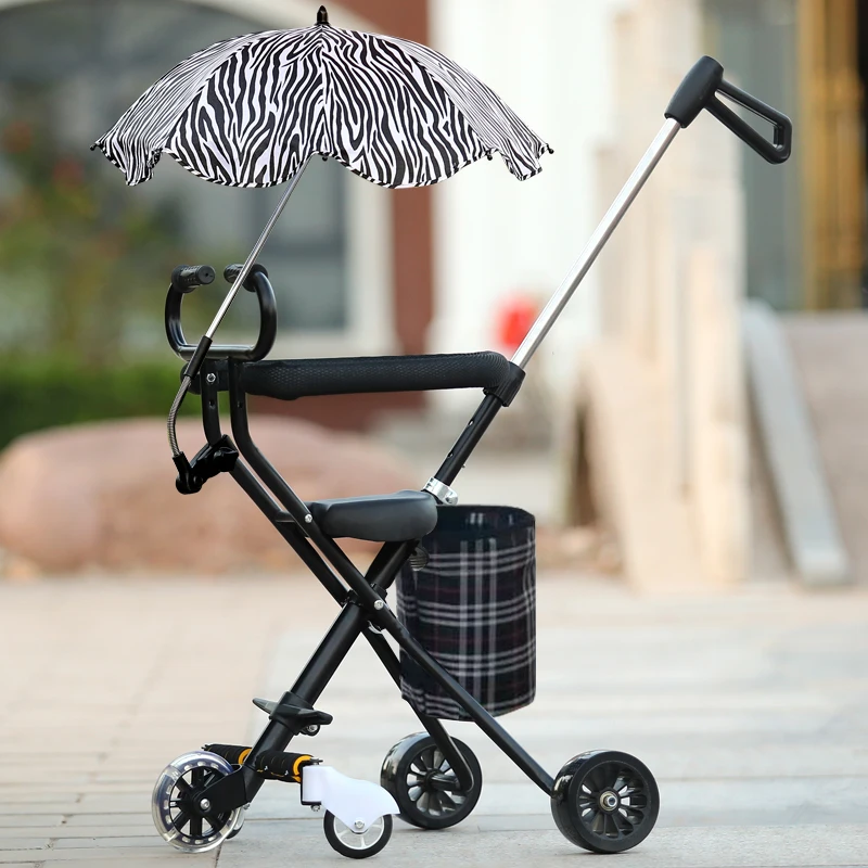 Take The Baby Out Walking Artifact Baby Children Tricycle Trolley Portable Folding Easy Kids Furniture