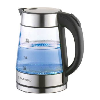 

Electric kettle StarWind skg3311, 2200 W, black and silver