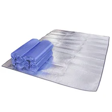 Двусторонняя алюминиевая пленка Eva влагостойкий коврик для кемпинга, палатки, коврик для ребенка, ползающего, для обеда, для сна, коврик для пикника, Alu