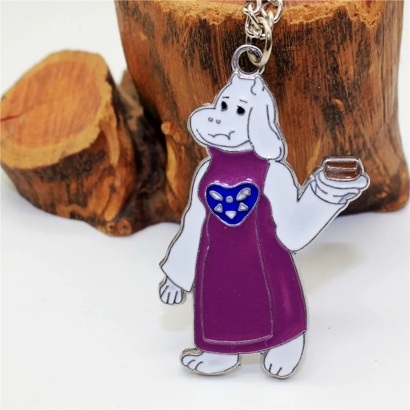 Undertale Sans Frisk Papyrus брелок для ключей подвеска Косплей Otaku брелок для ключей Косплей Костюм коллекция Рождественский подарок - Цвет: C necklace