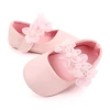 New Cute Floral Baby Girls Shoes For Newborn 2025 Infant Toddler Girl Princess Shoe Soft Sole Prewalker Anti-slip Baby Shoes 4