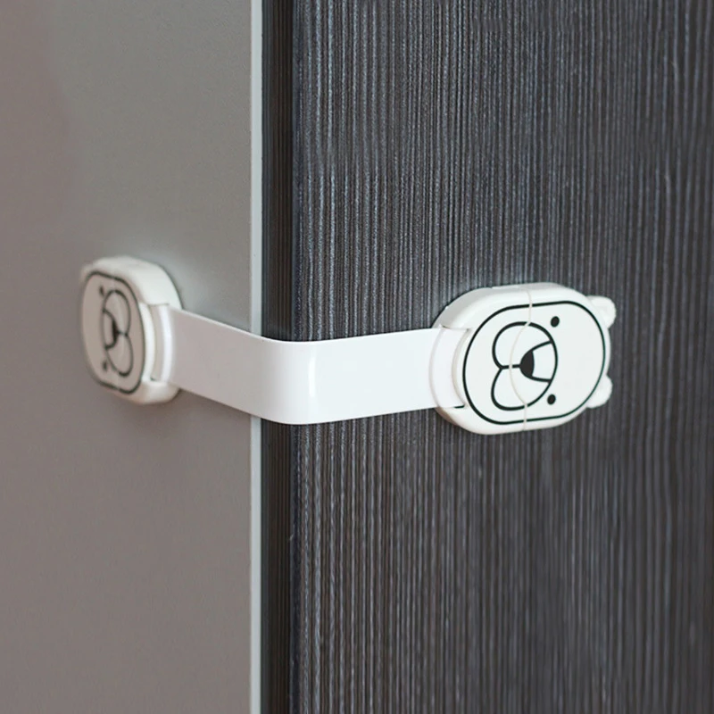 Baby Child Cupboard Cabinet Safety Locks Pet Proofing Door Drawer Fridge Kid Refrigerator Security Lock | Мать и ребенок