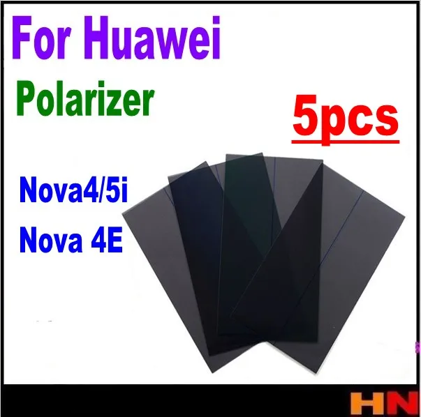 5pcs lcd polarizer film for Huawei Nova 4 5i 4E LCD filter polarizing polaroider | Мобильные телефоны и аксессуары