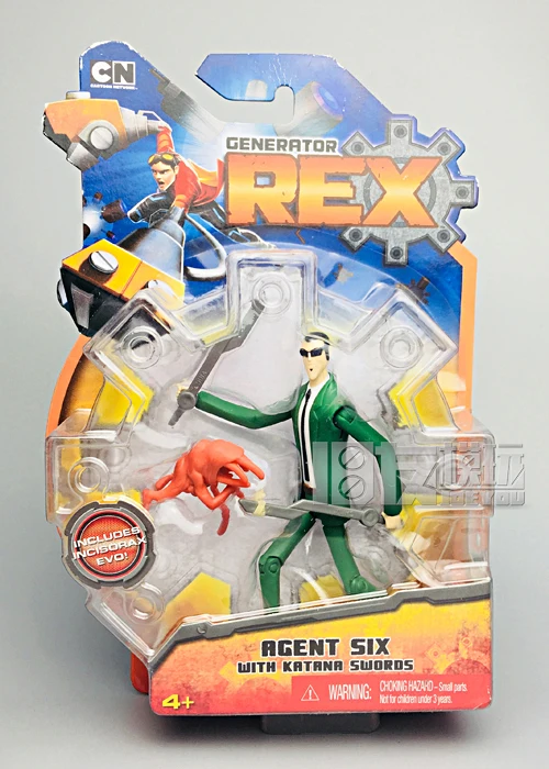 Boneco Action Figure Van Kleiss Generator Rex Mattel 11 Cm em Promoção na  Americanas