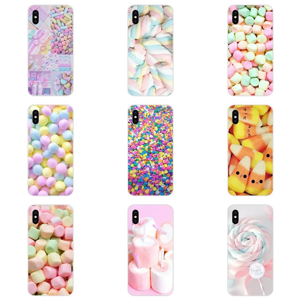 Kawaii милые пастельные Зефир для Galaxy Alpha Note 10 Pro A10 A20 A20E A30 A40 A50 A60 A70 A80 A90 M10 M20 M30 M40 |