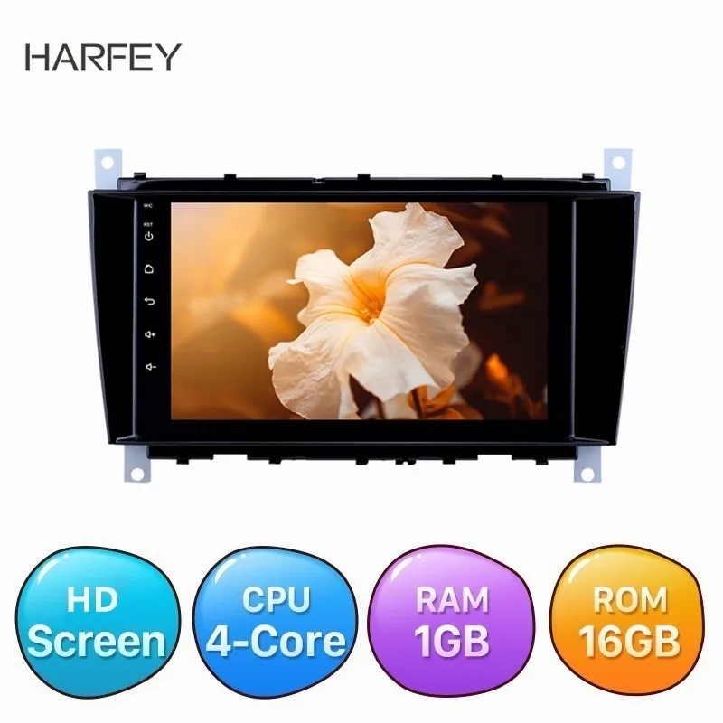 Harfey 8 ''Android 1 GPS автомобильное радио для Mercedes Benz C Class C55 / CLC W203 /CLK W209 /CLS W219 2004