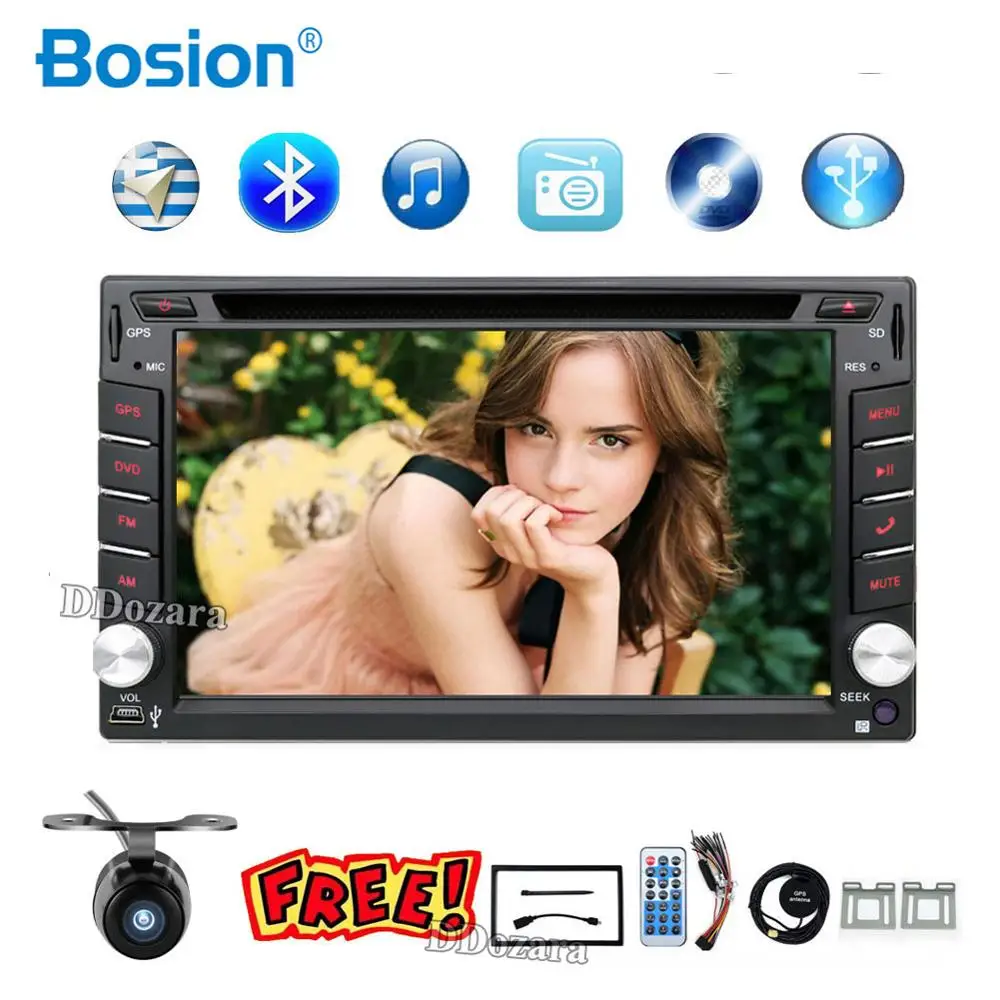 Автомагнитола 2 din с gps-навигацией рулевое колесо радио DVD-плеер авто в тире стерео