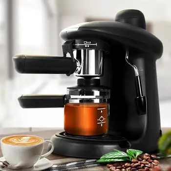 

TSK-1822A Espresso Machine Full Semi-automatic Small Steam Home Cooking Coffee Pot