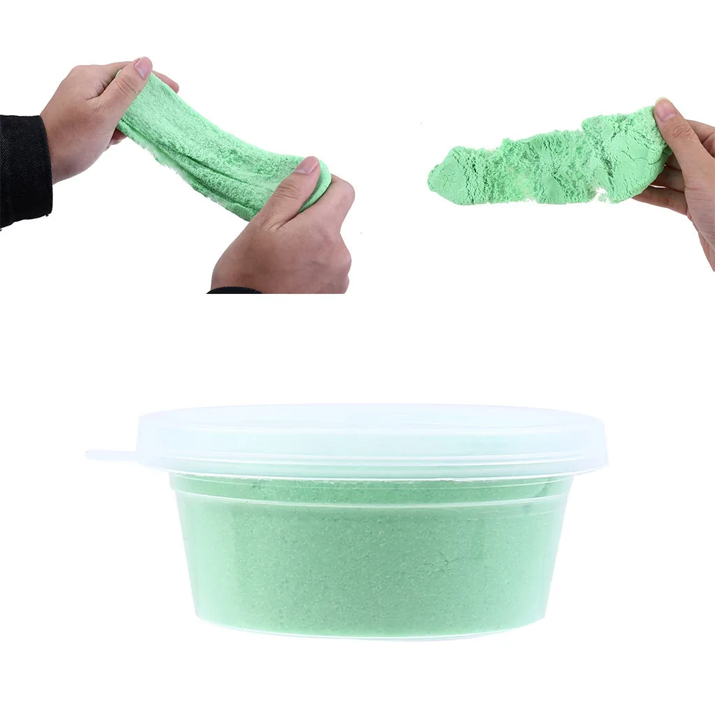 new DIY Cotton Candy Cloud Slime Soft Non-Sticky Sand Mud Toy slime charms decompressed cloud mud #B