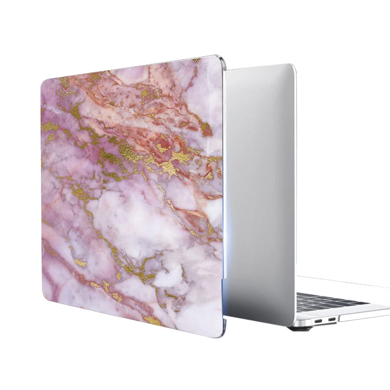 MTT Жесткий Чехол для ноутбука Macbook Air Pro retina 11 12 13 15 мраморный чехол для Mac book 13,3 дюймов с сенсорной панелью