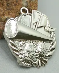 Médaille de pom pom girl pour le sport à l'école, or, argent, Bronze, mouvement, capacité de Communication/développement de la confiance en soi 