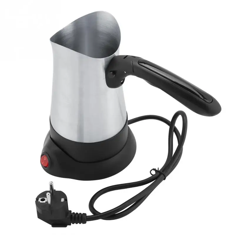 

300ML Turkey Coffee Maker Electrical Coffee Pot Food Grade 360 Degree Rotate Boiling Pot Food Grade Coffee Kettle New