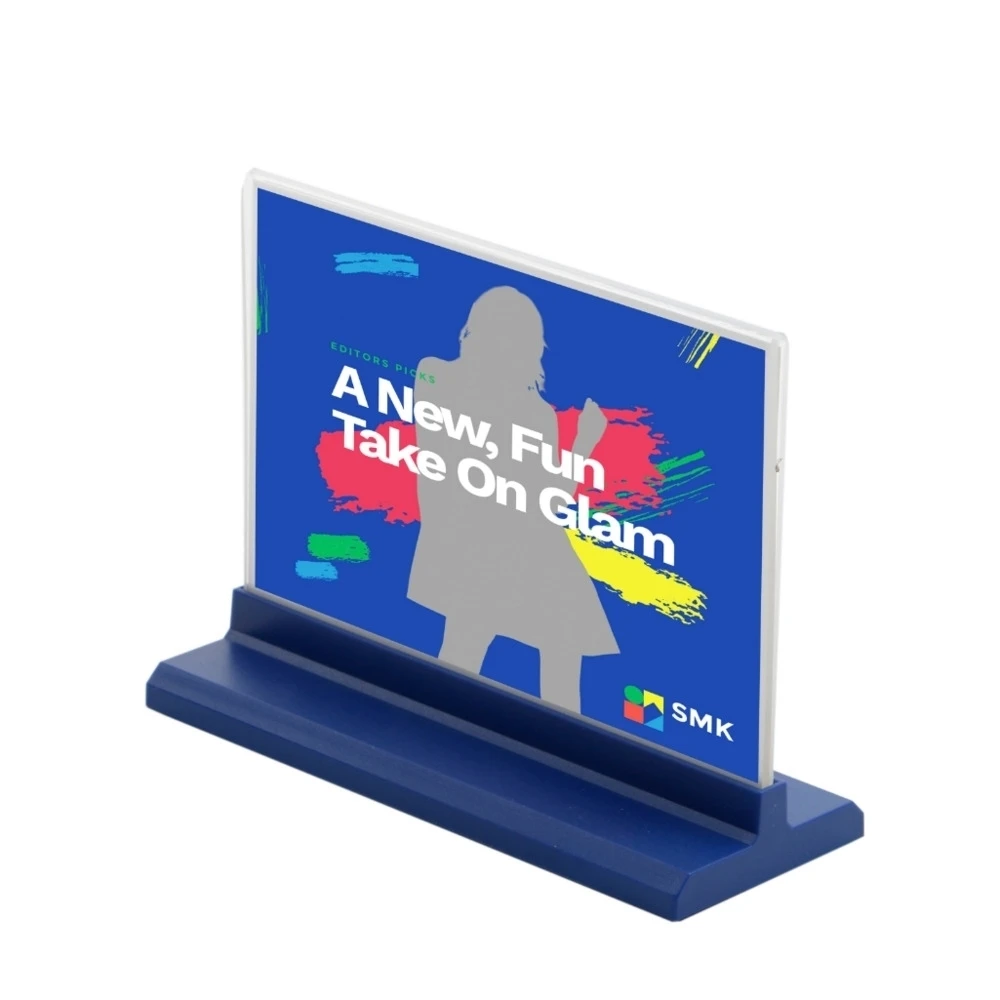 A5 акриловый держатель знака t Форма Настольный меню продукта цена флаер Дисплей