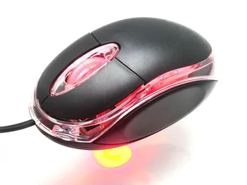 

NewErgonomics LED Optical Wheel Wired Mouse for Playing Game PC/Laptop/Notebook USB Mouse