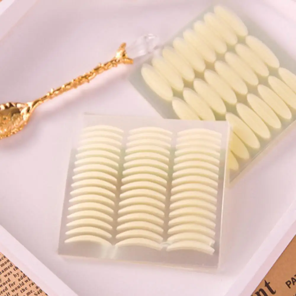 48PCS Double Eyelid Tape Invisible Double Eyelid Stickers Transparent Self Adhesive Double Eye Tape Ladies Eye Makeup Tools