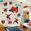 Stickers muraux décoratifs Cool en Spider-Man, autocollant en vinyle PVC pour décoration de chambre d'adolescent, décoration murale d'anime pour bureau ► Photo 1/6