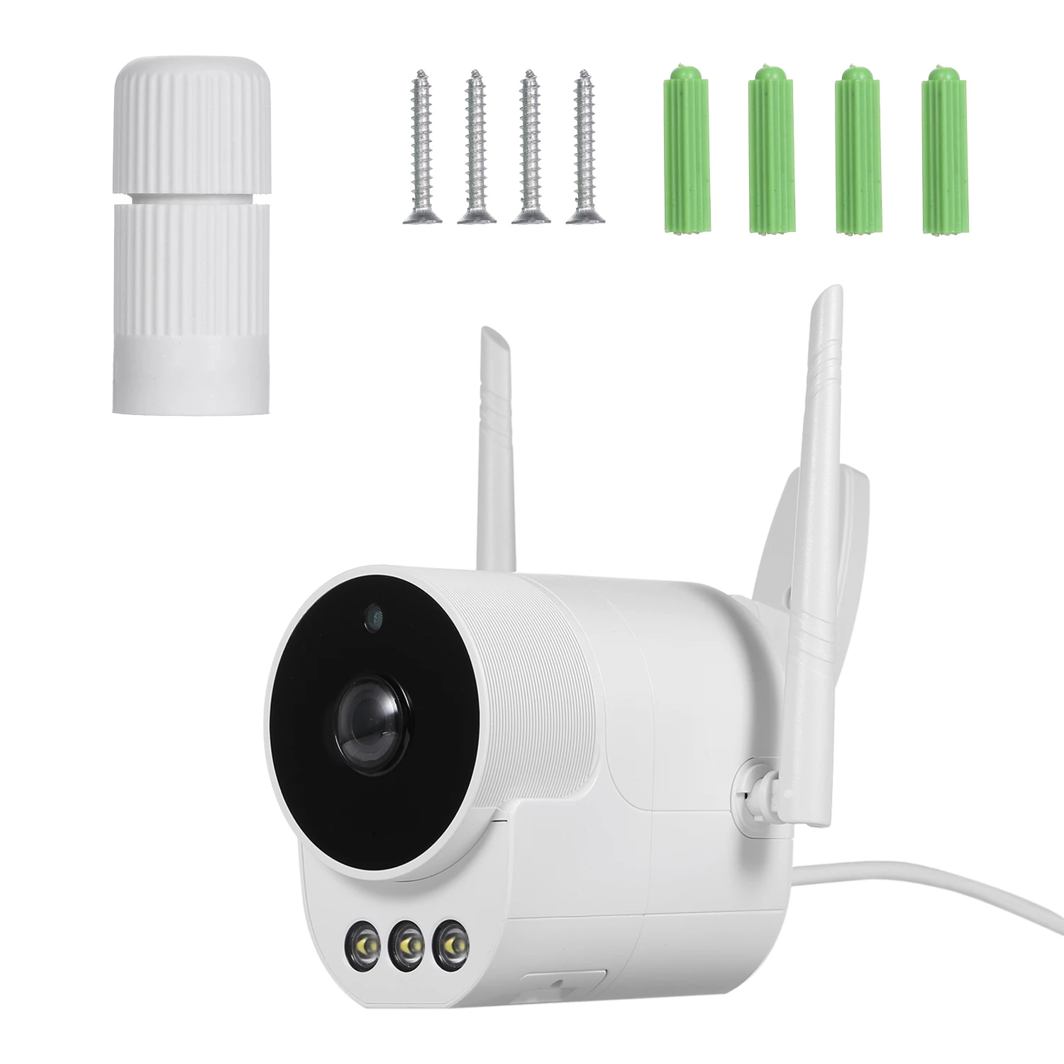 3MP сетевая камера наблюдения wifi ip-камера для улицы IP66 водостойкость CCTV двойной светильник ИК датчик движения для домашней охраны