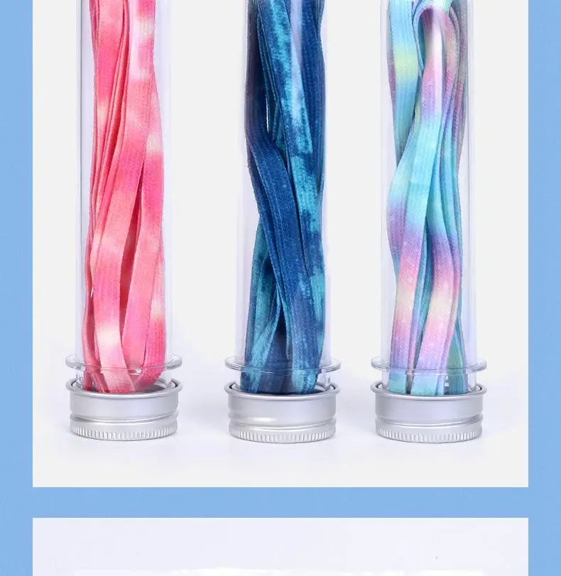Tie-Dye Air Force One Schnürsenkel Flache Schnürsenkel Schuhe Schnürsenkel für Sneakers Schnürsenkel Unisex Stiefelschnürsenkel 120/140/160CM Schnürsenkel – Detail 13