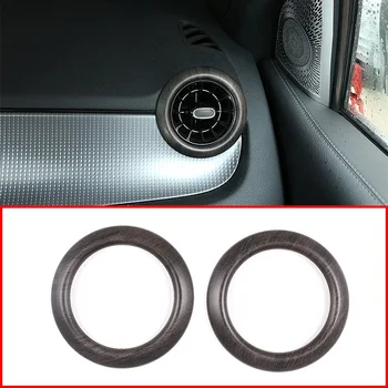 

For Mercedes Benz B GLB Class W247 X247 B200 19-20 Car styling ABS Oak wood grain Side Air Outlet Ring Interior Car Accessories